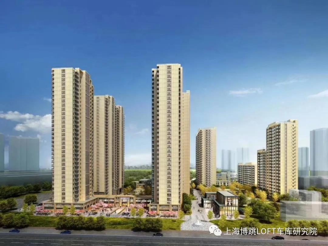 潜江采用了LOFT车库武汉当代集团春风十里项目现已结构封顶！
